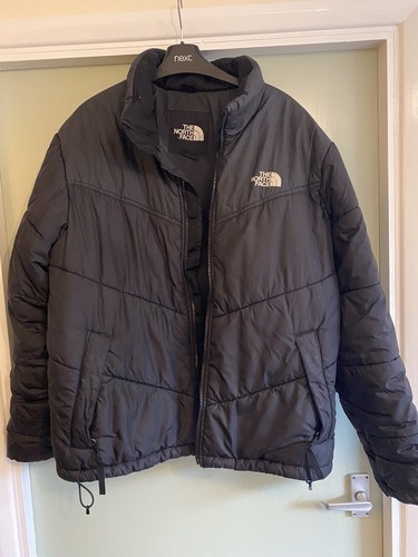 North face puffer coat - face, large
