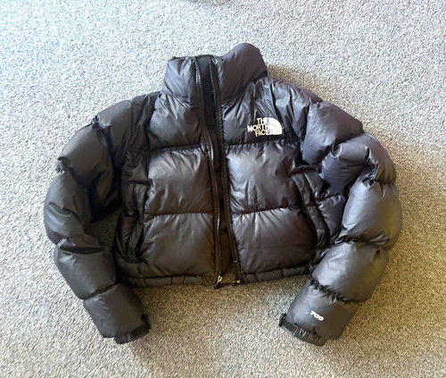 North face nuptse womens - north, black